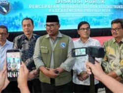 Safrizal: Aceh Segera Masuki Fase Pascabencana per 1 Agustus
