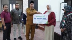 Pemkab Aceh Tamiang Salurkan Bantuan Alat Usaha untuk Pemulihan Ekonomi Pascabencana