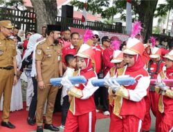 Pawai Karnaval HUT RI di Idi Meriah