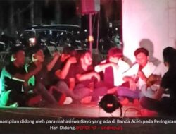 Peringati Hari Didong, Pagelaran Didong Runcang Pelataran Parkir Taman Ratu Safiatuddin