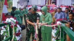Pangdam IM Resmikan Jembatan Perintis Garuda di Aceh Tamiang
