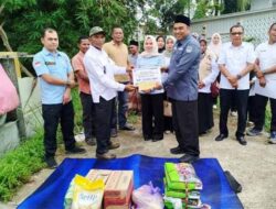 Pemko Langsa Salurkan Bantuan Masa Panik Korban Kebakaran Batee Puteh