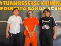Pelaku Pembacokan Diamankan di Polresta Banda Aceh