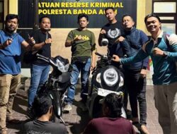 Dua Perampasan Sepeda Motor Diringkus Polresta Banda Aceh