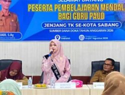 Bunda PAUD Sabang Dorong Guru PAUD Terapkan Pembelajaran Mendalam