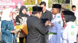 Walikota Sabang Kukuhkan 23 Paskibraka 2026