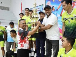 Bank Aceh Juara Open Turnamen Bola Voli HUT ke 81 TNI