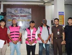 Kejari Langsa tahan Tiga Tersangka Korupsi Jembatan Hutan Mangrove