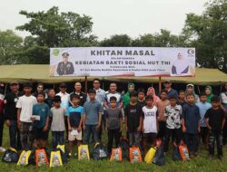 Semarak HUT ke 81 TNI, Kodim Aceh Timur Gelar Baksoskes dan Bazar UMKM