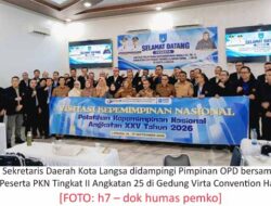 Kota Langsa Jadi Best Practice dan Lokus Visitasi PKN Pemulihan Pascabencana