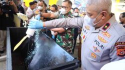 Polda Aceh Musnahkan 2.538 Pcs Cartridge Vape Mengandung Etomidate
