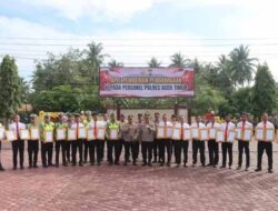 Kapolres Aceh Timur Beri Penghargaan pada Personel Berprestasi