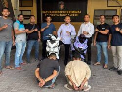 Lagi, Dua Pelaku Curanmor Diciduk Polisi di Banda Aceh