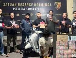Gondol Uang Petani di Parkiran Masjid Lambaro, Pelaku Dicuduk di Idi Rayeuk