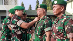 97 Prajurit Kodim Aceh Timur Naik Pangkat