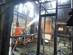 Satu Rumah di Sungai Pauh Tanjung Terbakar