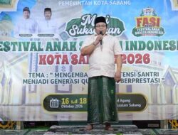Walikota Sabang Tekankan Pentingnya Pembinaan Generasi Qurani